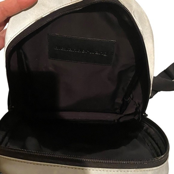 Alexander Wang Attica Reflective Backpack Silver Iridescent - Picture 4 of 9